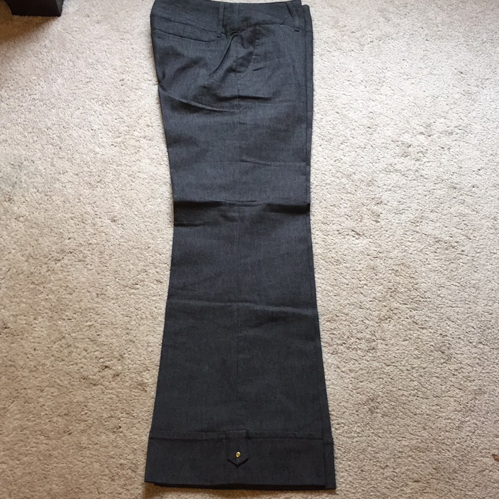 All pants 3/$25! Kenar wide leg denim gray pants